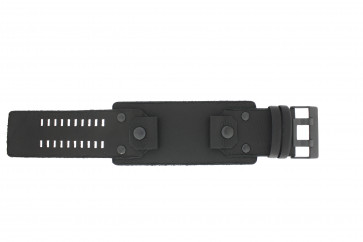 Diesel correa de reloj DZ4272 Cuero Negro 26mm